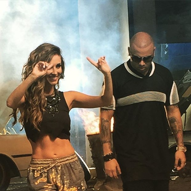 Anahí e Wisin (Foto: Reprodução/Instagram)