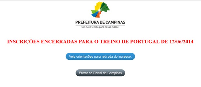 [Copa 2014] Torcedores esgotam ingressos em 6 minutos para ver CR7 em Campinas