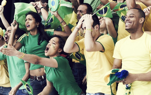 torcedores brasil eu atleta (Foto: Getty Images)