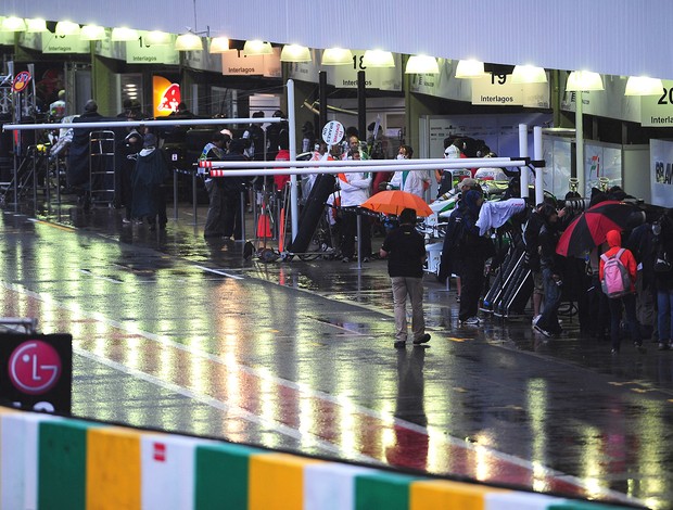 chuva GP do Brasil arquivo (Foto: Getty Images)