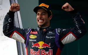 Daniel Ricciardo RBR pódio gp da austrália (Foto: Agência Reuters)