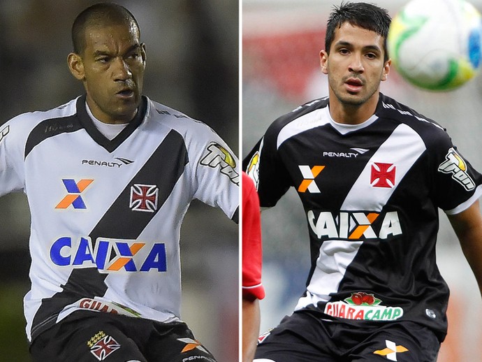 Montagem Luan e Rodrigo vasco (Foto: Editoria de arte)