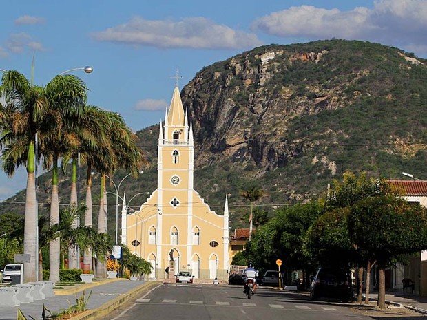 Cidade de Parelhas, na região Seridó potiguar (Foto: Canindé Soares)