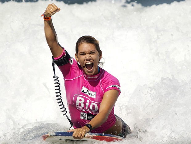 Isabela Sousa tenta o segundo título no Rio Bodyboarding Internacional (Foto: Divulgação)
