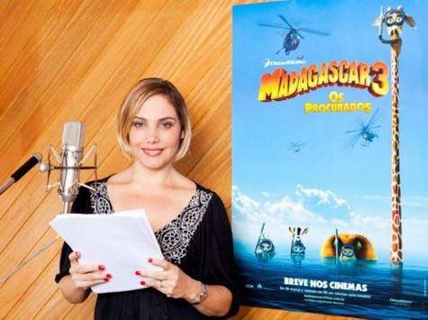 Heloísa Périssé e Marcos Frota: as vozes brasileiras de 'Magadascar 3