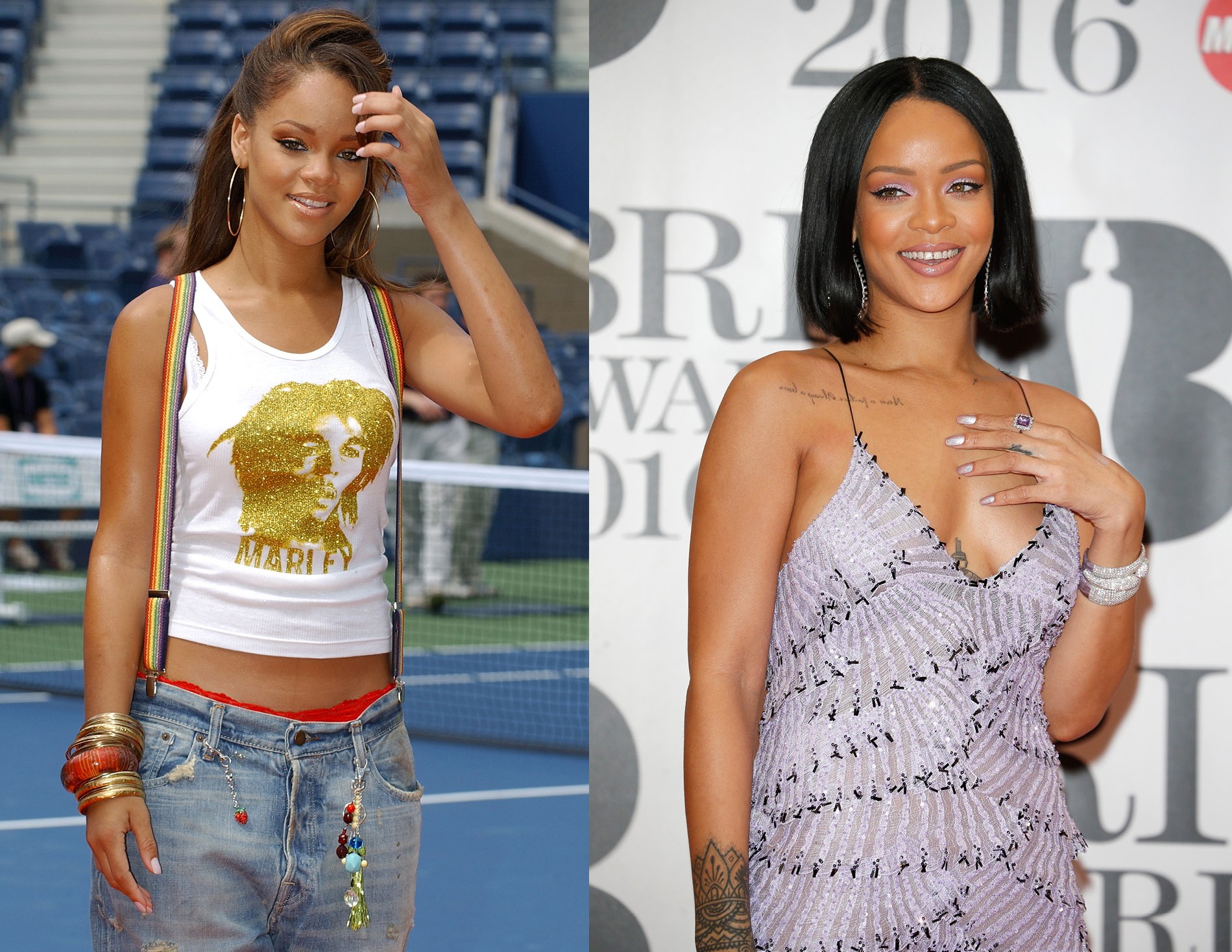 Rihanna antes da fama