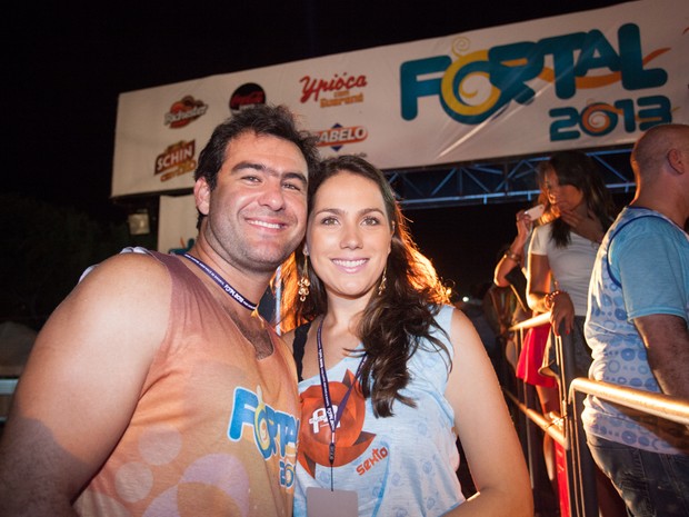 Thierry Figueira e a mulher, Andressa (Foto: Davi Farias/Caleidoscópio)