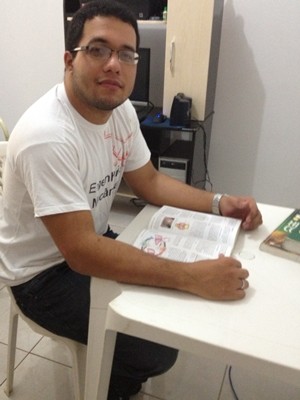 Estudante goiano é aprovado em 10 instituições públicas, sendo 8 para medicina - Goiás (Foto: Gabriela Lima/G1)