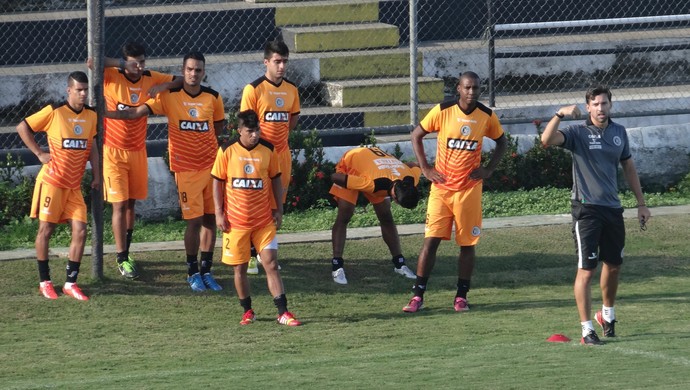 ASA treino, em Arapiraca (Foto: Leonardo Freire GloboEsporte.com)