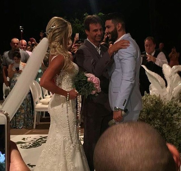 Casamento de Gusttavo Lima e Andressa Suita (Foto: Instagram / Reprodução)
