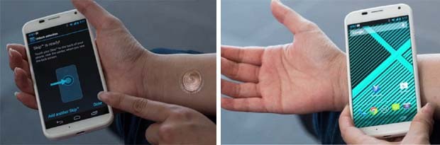 Com tatuagem digital, Motorola quer tornar mais rápido processo de desbloqueio de celular (Foto: Divulgação)