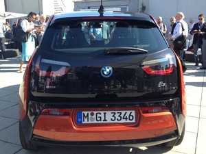 BMW i3 tem plataforma de alumínio e fibra de carbono (Foto: Alessandra Corrêa/G1)