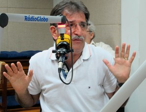 René Simões Rádio Globo (Foto: Gustavo Rotstein / Globoesporte.com)