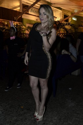 Jéssica Lopes em festa no Rio (Foto: Roberto Teixeira/ EGO)