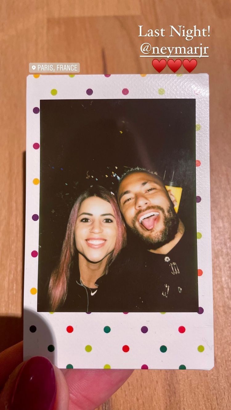 Letícia Bufoni comemora em jantar com Neymar (Foto: reprodução/instagram) Letícia Bufoni comemora em jantar com Neymar (Foto: reprodução/instagram)