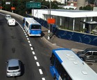 Mais 12 vias 
de SP ganham faixa de ônibus (Letícia Macedo / G1)