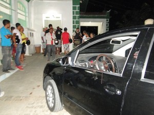 Policial civil é morto a tiros na cidade de Jaguaquara (Foto: Silvio Senna/Blog Marcos Frahm)