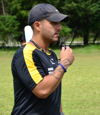 Técnico Rafael Guanaes, do Clube Atlético Joseense (Foto: Danilo Sardinha/Globoesporte.com)