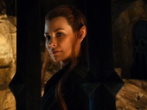 Evangeline Lilly interpreta Tauriel, personagem criado para o filme 'O Hobbit: A desolação de Smaug' (Foto: Divulgação)