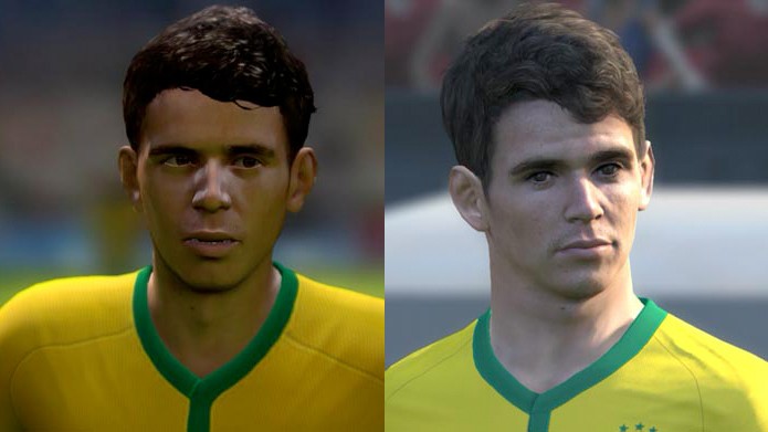 O jovem Oscar recebeu carinho especial da equipe da Konami (Foto: Reprodução/Murilo Molina)