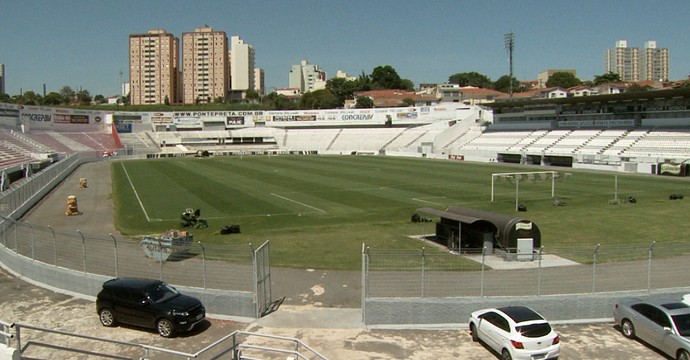 Majestoso, estádio Ponte Preta (Foto: Carlos Velardi / EPTV)