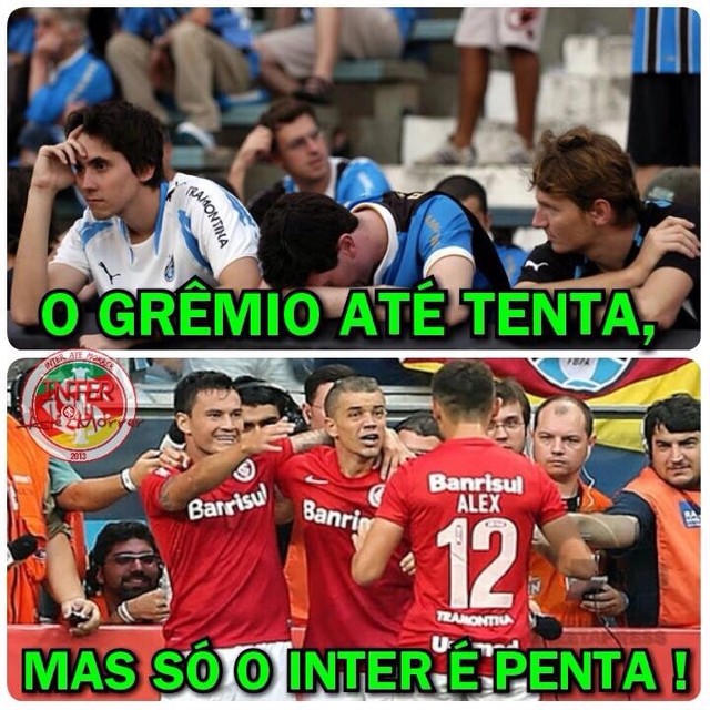 gre-nal 406 grêmio inter internacional final gauchão beira-rio corneta provocações web (Foto: Reprodução)