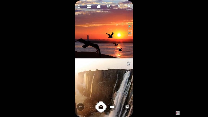 Câmera do LG G6 permitirá fotos quadradas (Foto: Reprodução/LG) Câmera do LG G6 permitirá fotos quadradas (Foto: Reprodução/LG)