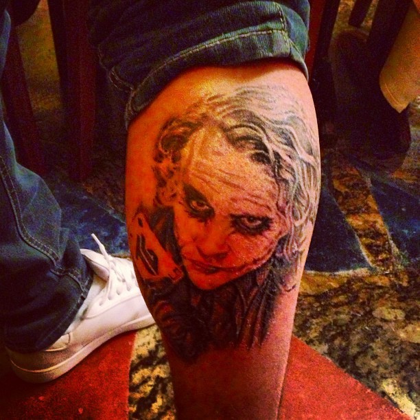 A tatuagem de Thiago Martins (Foto: Instagram/ Reprodução)