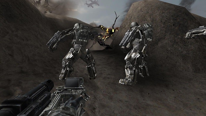 Gráficos de ponta e jogabilidade que lembra jogos como Gear of War (Foto: Divulgação)