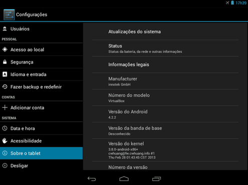 screenshot de Android 