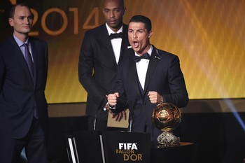 Cristiano Ronaldo Bola de Ouro (Foto: AFP)
