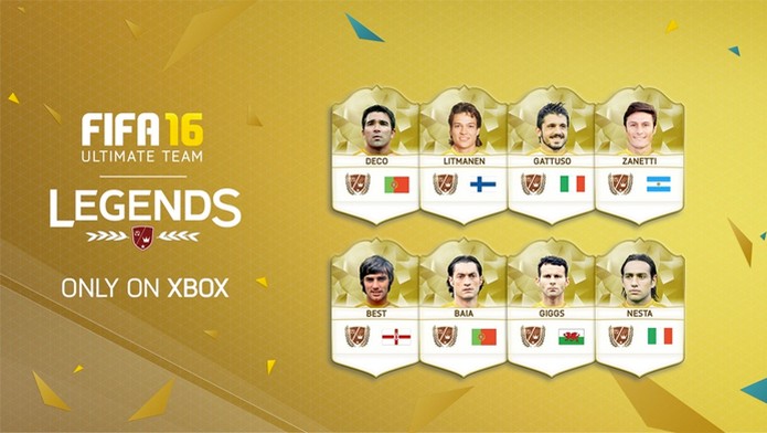 Fifa 16 ganha novos jogadores lendários no Ultimate Team (Foto: Divulgação/EA Sports) (Foto: Fifa 16 ganha novos jogadores lendários no Ultimate Team (Foto: Divulgação/EA Sports)) Fifa 16 ganha novos jogadores lendários no Ultimate Team (Foto: Divulgação/EA Sports) (Foto: Fifa 16 ganha novos jogadores lendários no Ultimate Team (Foto: Divulgação/EA Sports))