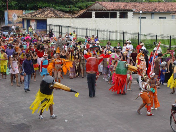 Carnaval em Barcarena atrai foliões fantasiados para as ruas (Foto: Divulgação)