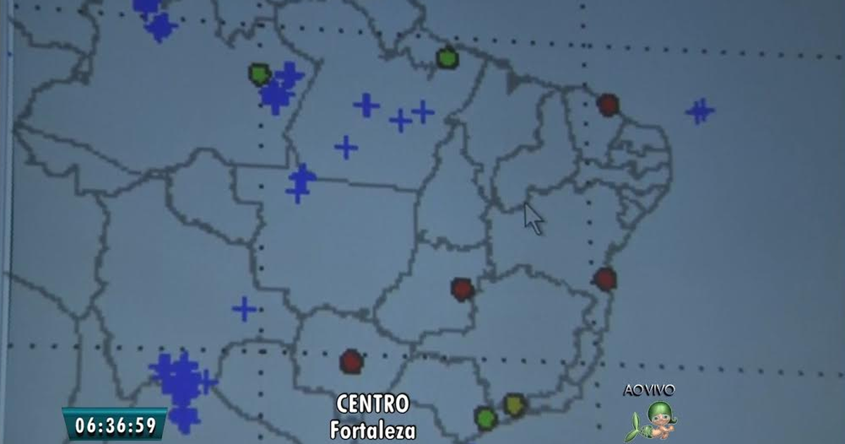 G1 Coelce registra 230 raios no Ceará nesta quinta feira notícias