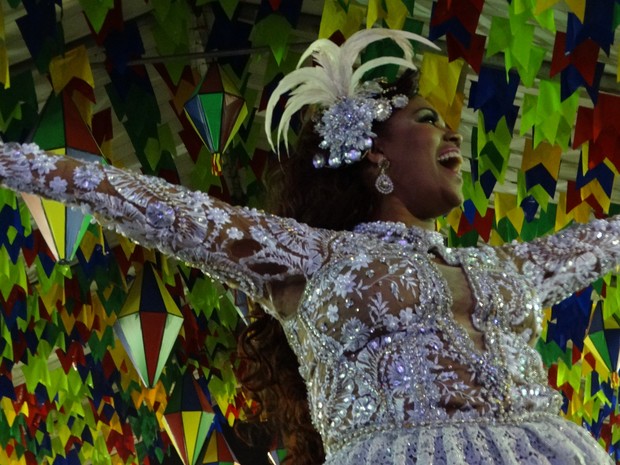 Noiva da Quadrilha do Amor (Foto: Thays Estarque/ G1)