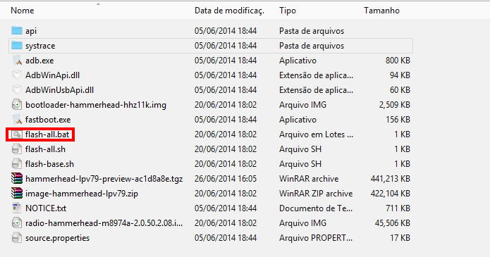 Execute o arquivo com extensão BAT para começar a instalar (Foto: Reprodução/Paulo Alves)