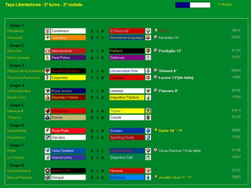 screenshot de Brasfoot 2009