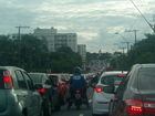 Concurso do TRT11 deixa trânsito congestionado em Manaus