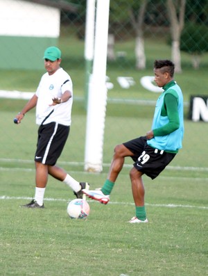 Marquinhos Santos e Rafael Silva no treino do Coritba (Foto: Divulgação / Site oficial do Coritiba)