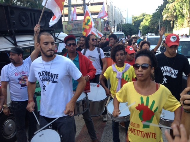 Protesto em Salvador