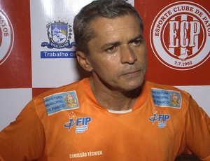 Marcos Nascimento, treinador do Esporte de Patos (Foto: Reprodução / TV Paraíba) Marcos Nascimento, treinador do Esporte de Patos (Foto: Reprodução / TV Paraíba)