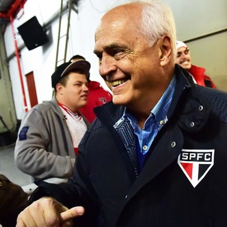 Carlos Augusto de Barros e Silva, Leco, presidente do São Paulo (Foto: Marcos Ribolli)