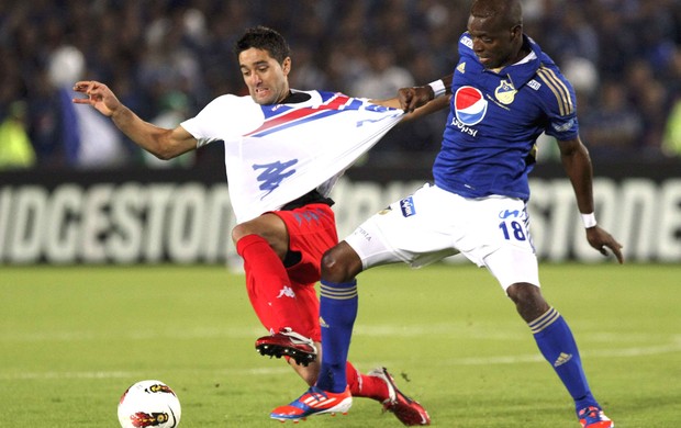 Renteria e Diego Ferreira, Millonarios e Trigre (Foto: Agência Reuters)