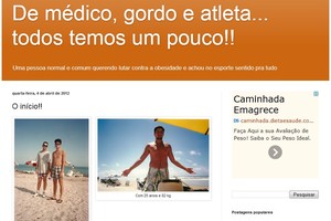 Blog Paulo Brasil Jr corredor Mogi das Cruzes (Foto: Reprodução)