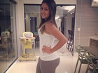 Filha de Romário, Danielle Favatto emagrece 4kg em um mês