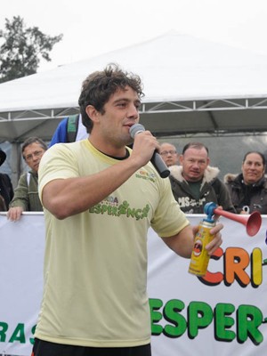 Ator Rodrigo Cardoso participou do evento (Foto: Rafael Marconatto/Divulgação)