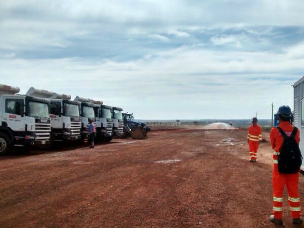 Obras na BR-163 em MT começam no trecho de Rondonópolis (Foto: Laís Costa Marques/Assessoria)