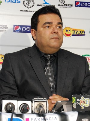 Eduardo Medeiros, presidente do Treze (Foto: Silas Batista / Globoesporte.com/pb)