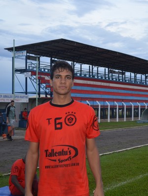 Roallase, atacante do Vilhena (Foto: Lauane Sena) Roallase, atacante do Vilhena (Foto: Lauane Sena)