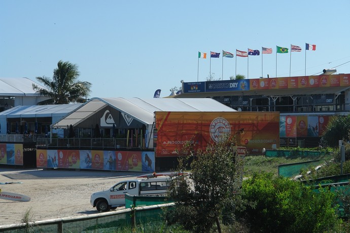 Praia de Snapper Rocks, em Gold Coast, palco do Mundial de Surfe (Foto: Felipe Siqueira)